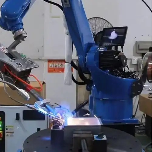 6 axis robot laser welding process