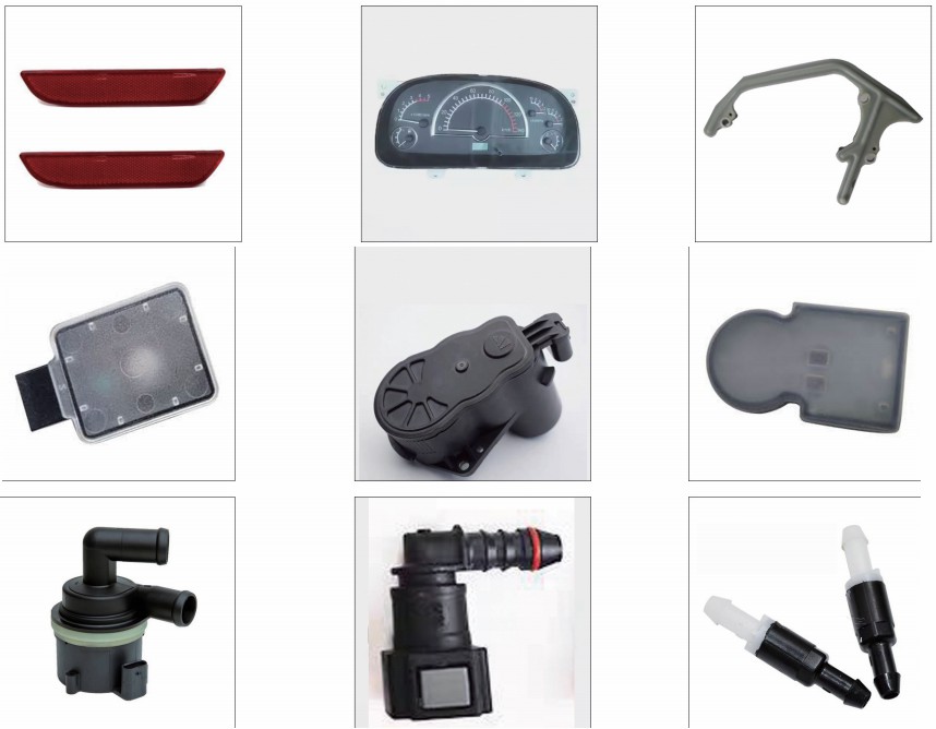 Automotive parts welding samples