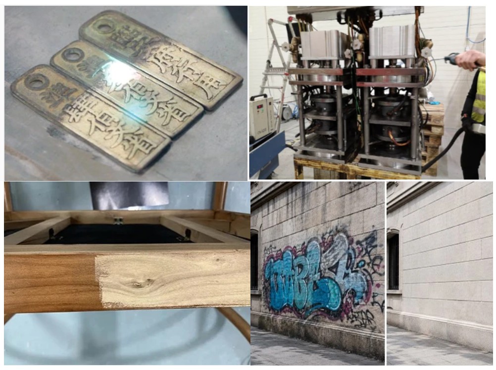 Laser cleaning application